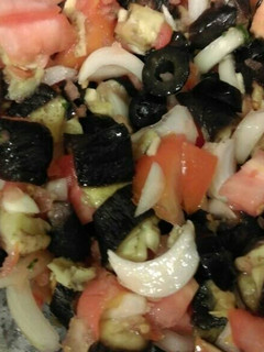 Una foto de Ensalada de berenjena