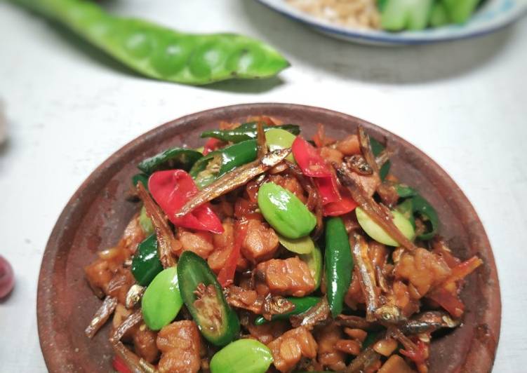 Sambal Tempe Teri Cabe Hijau