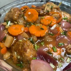 A picture of Easy Sweet & Sour Tuna Nuggets.