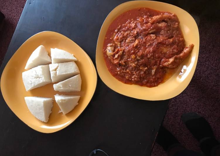 Step-by-Step Guide to Make Speedy Marinated Stewed Fish and Ugali