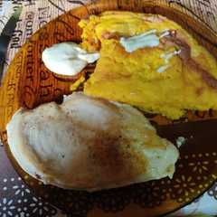 Una foto de Soufflé de zapallo