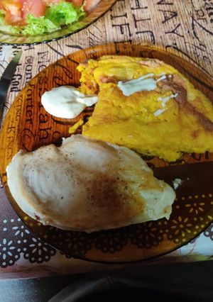 Una foto de Soufflé de zapallo
