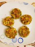 Mini burger di pollo e zucchine