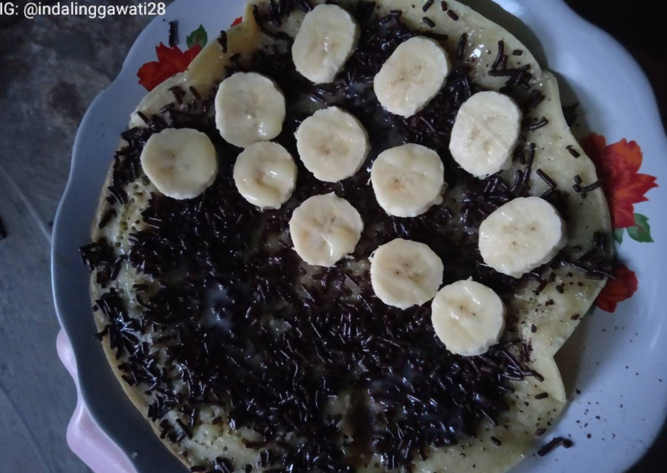 Martabak Manis Teflon - resep kuliner nusantara