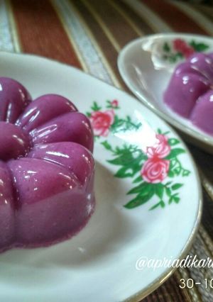 Foto resep Puding ubi ungu