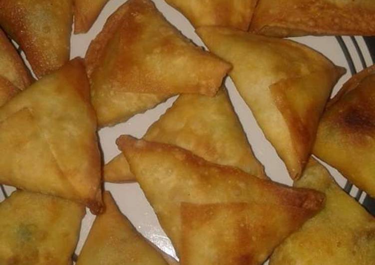 Step-by-Step Guide to Prepare Quick Veg Samosas #indiandish contest