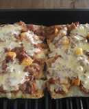 Canelones de espinaca