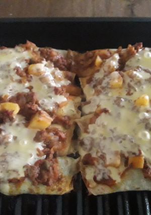 Una foto de Canelones de espinaca