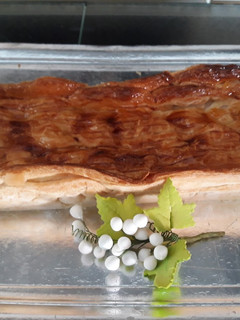 Una foto de Tarta de crema con Thermomix