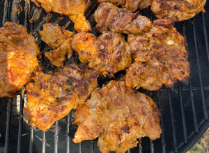 Una foto de Fajita de pollo ala Brasa estilo casero