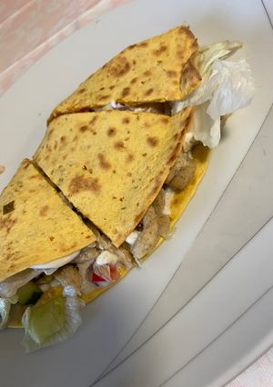 Csirkés répatortilla🥕 recept fotója