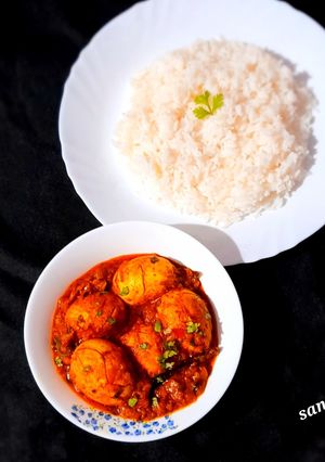 A picture of Dhaba Style Egg Curry.