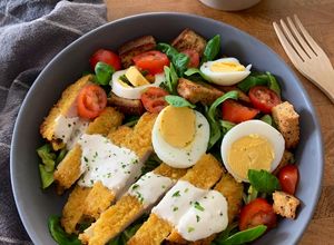 Une photo de ☆Salade César à l’Airfryer☆