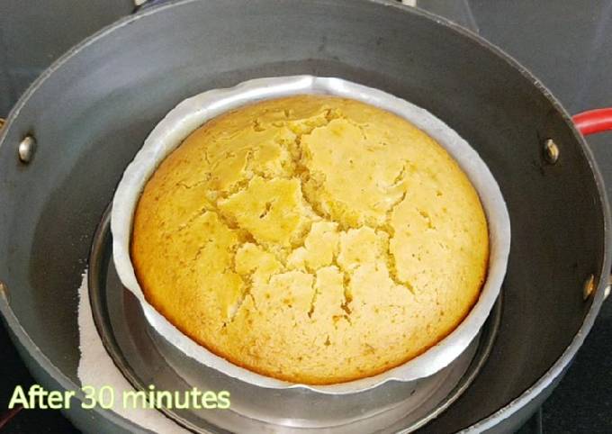 Easiest Way to Prepare Homemade Aata wheat cake in kadai no sugar