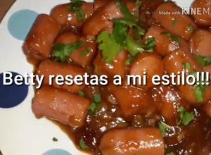 Una foto de Salchichas botaneras fácil de preparar