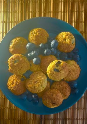 A picture of Blueberry Cookies 🍪.