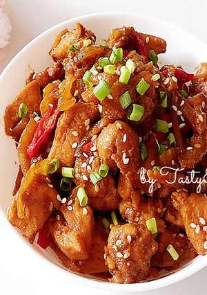 Foto resep Ayam Kecap Wijen ala TastyEasy