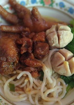 Foto resep 87. Mie Ayam Bakso Non MSG