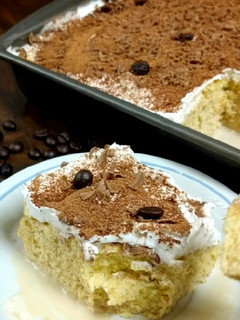 Foto resep Coffee Tres Leches Cake (Kue Mandi Susu)