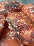 Alitas de pollo en salsa barbacoa casera...🤔🍗🌶🍗