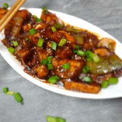 A picture of Honey Chilli Potato.