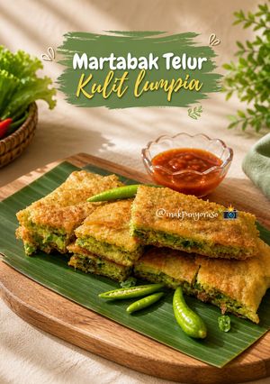 Foto resep Martabak Telur Kulit Lumpia