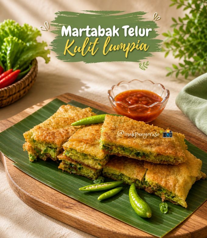 Foto resep Martabak Telur Kulit Lumpia