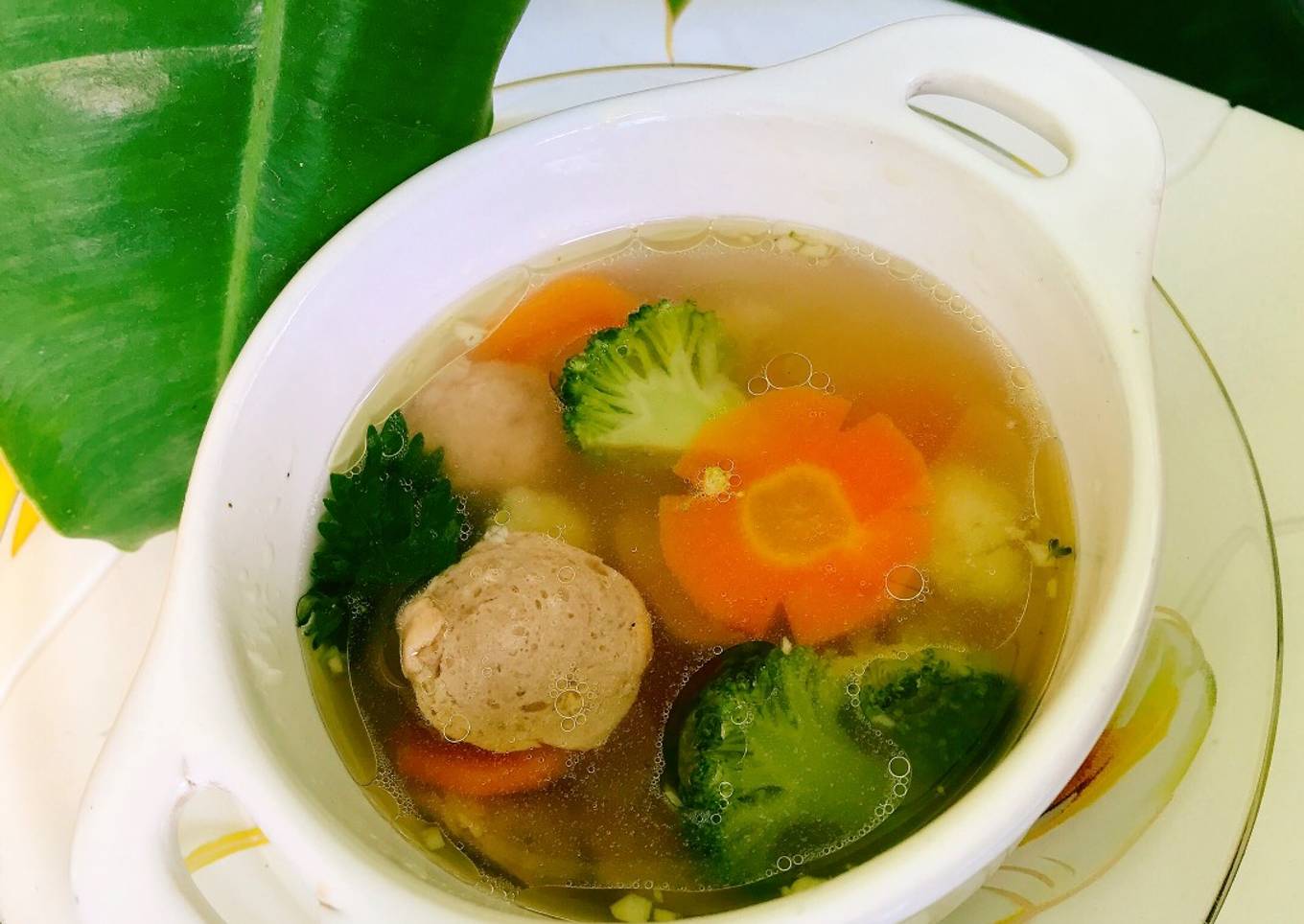 Sup bakso favorit anak- anak