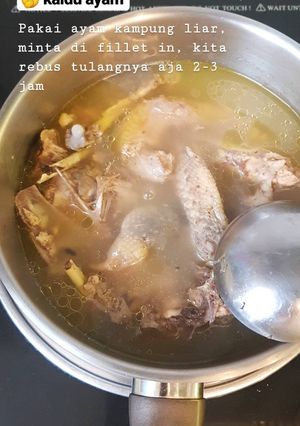 Foto resep Kaldu Ayam Kampung Murni