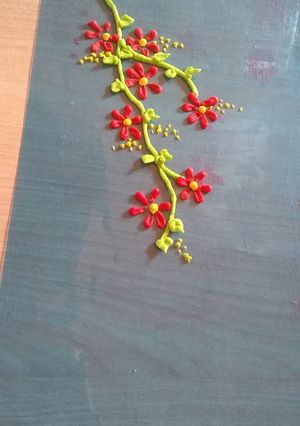 Una foto de Glasé de azúcar impalpable/floresta de azúcar