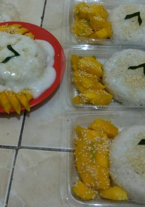 Foto resep Manggo sticky rice so nice 😊
