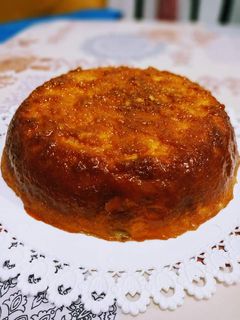 Una foto de Budín de pan sin horno