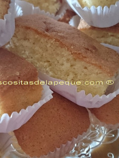 Una foto de Sobaos pasiegos con thermomix