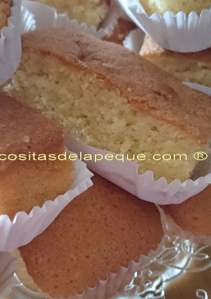 Una foto de Sobaos pasiegos con thermomix