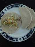 Quesadilla asada de flor de calabaza