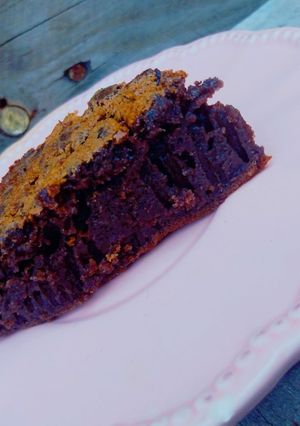 Una foto de Torta esponja de chocolate