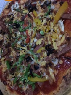 صورة لوصفة بيتزا