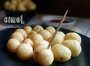 Foto resep Cimol #pr_jajanandaerah (+tips biar ga meledak)