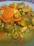 Menestra de verduras con pollo