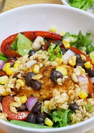รูปของ Burrito bowl เบอริโตโบว์