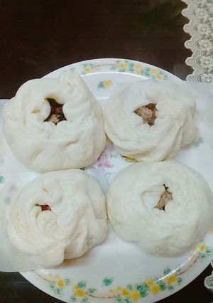 Hình của món Bánh bao hấp kiểu Hàn xẻng😜.