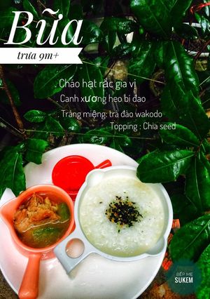Hình của món Bữa trưa cho bé 9m+.