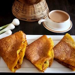 A picture of Instant Spring Onion Dosa.