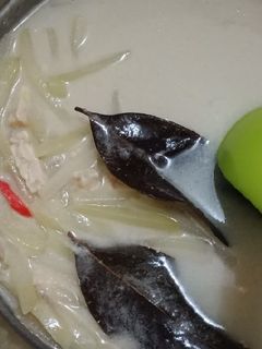 Foto resep Sayur Tempe Labu Siam masak santan
