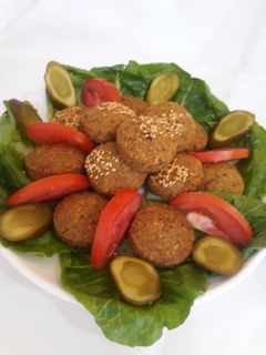 صورة لوصفة فلافل بالنكهة السورية