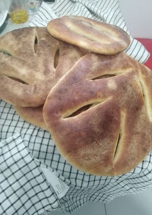 صورة لوصفة خبز الفوقاس