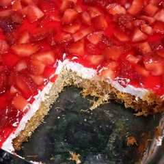 كنافة بالفراولة 🍓و الكريمة🍶-レシピのメイン写真