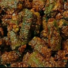 A picture of Maggi Masala Bhindi.