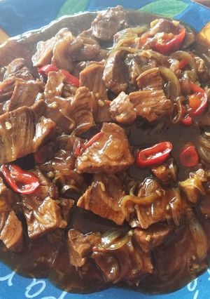 Foto resep Sapi Lada Hitam