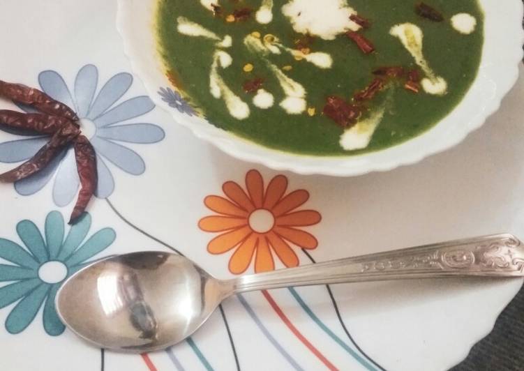 Step-by-Step Guide to Make Perfect Spinach soup